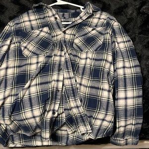 men’s large husky flannel